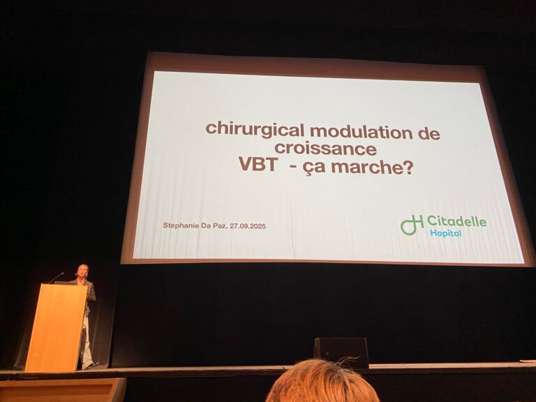 The Journée Scoliose